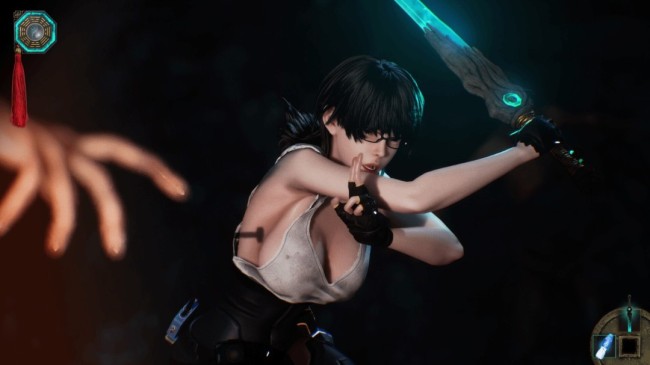 动作游戏《孽债未清》上线Steam 美女拿武器砍杀