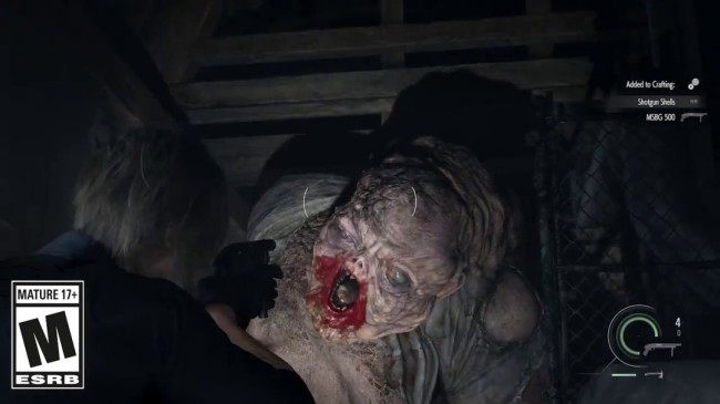 战斗爽!索尼公布《生化危机9》里昂战斗体验前瞻