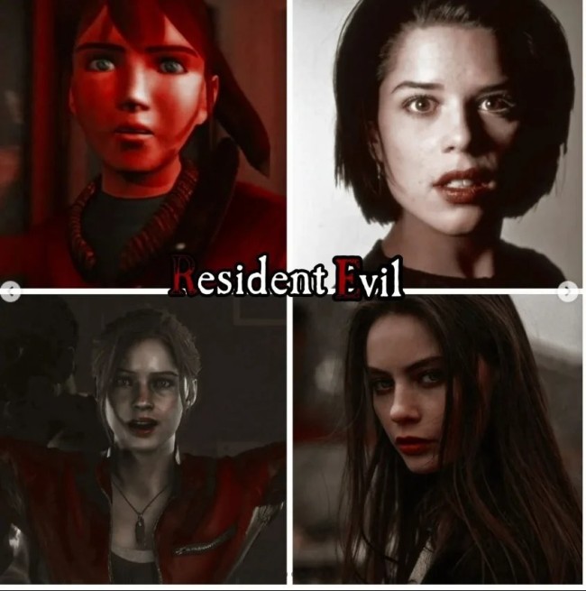 卡普空面捕太强 玩家晒《生化危险》女变装脸模对比图