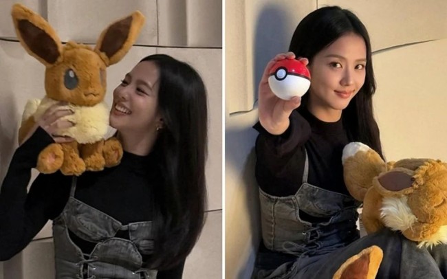 BLACKPINK金智秀官宣宝可梦代言 伊布是她最爱