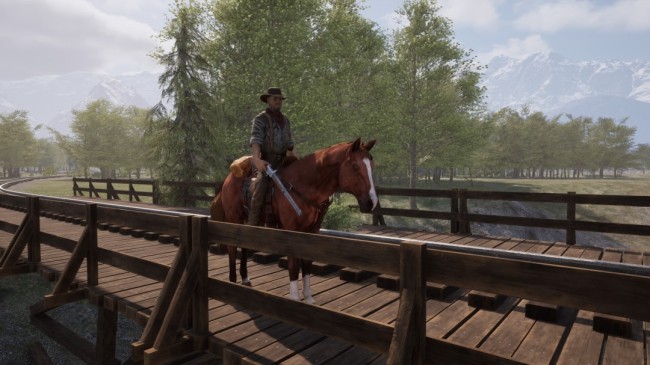 西部题材洞开寰球生活建造冒险游戏《边境传奇》公布