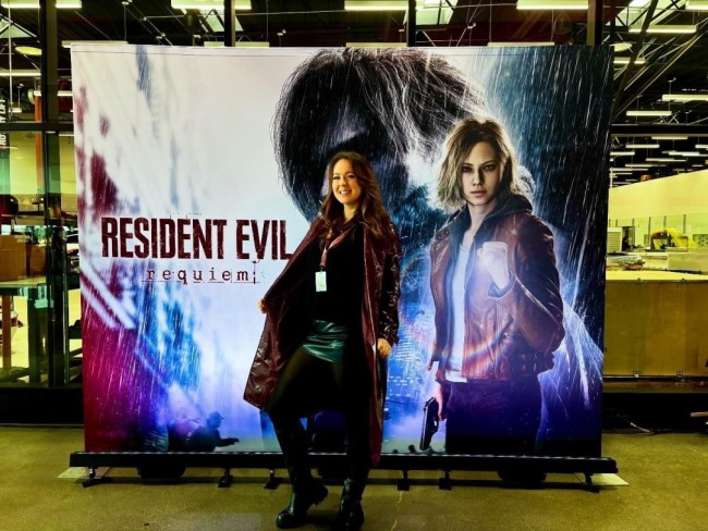 《生化危机9》女主配音和脸模同框 角色真实感拉满