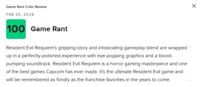 《生化危机9》M站88分：生存恐怖又一杰作 系列终极形态！