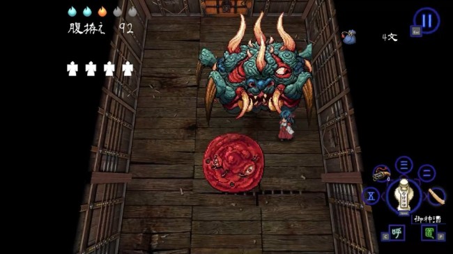 肉鸽恐怖动作游戏《深 四目朝生 阴阳之巫女》3月26日发售