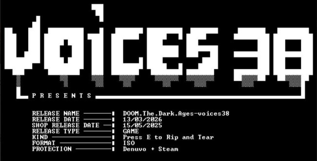 voice38用传统方式攻破《毁灭战士：黑暗时代》D加密