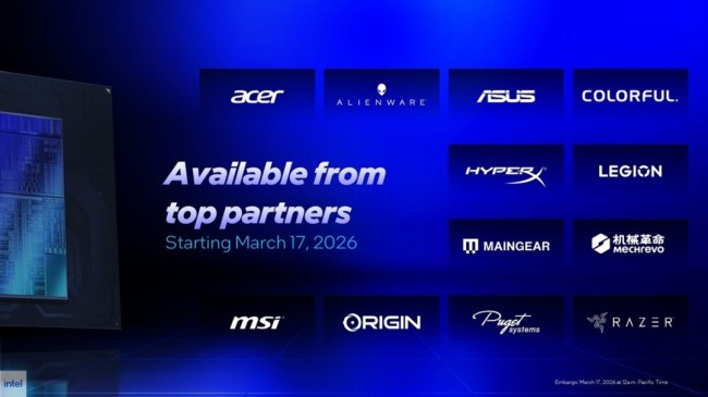 英特尔发布酷睿Ultra 200HX Plus系列CPU