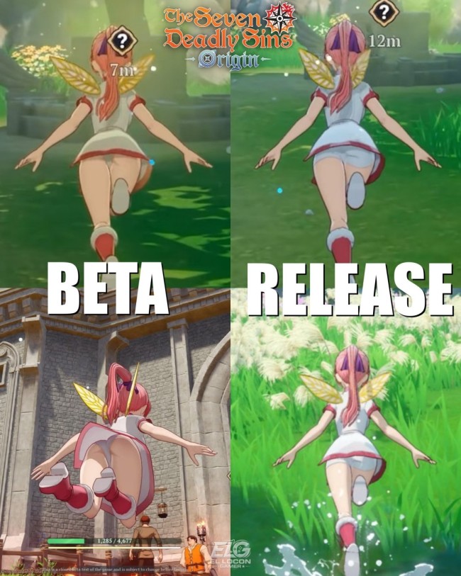 《七大罪：起源》女角色统一加安全裤 玩家怒刷差评