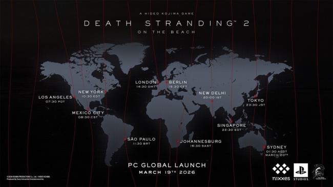 《死亡搁浅2》PC版将于明晚10点半解锁