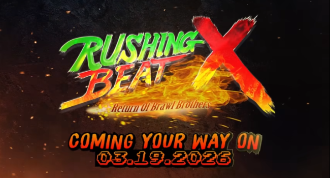 《RUSHING BEAT X》多平台发售 复古经典2D横版动作