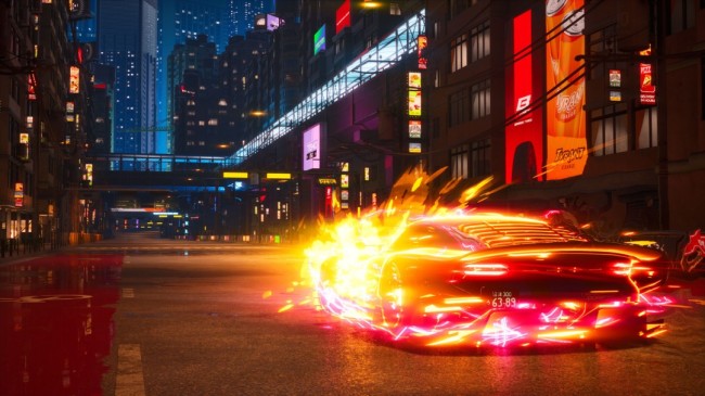 赛博一又克赛车游戏《Screamer》解锁 Steam相配好评