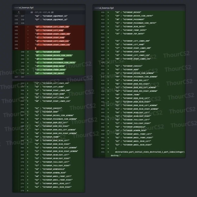 《CS2》要出载具了?更新文件曝光系统雏形 车门车窗可破坏