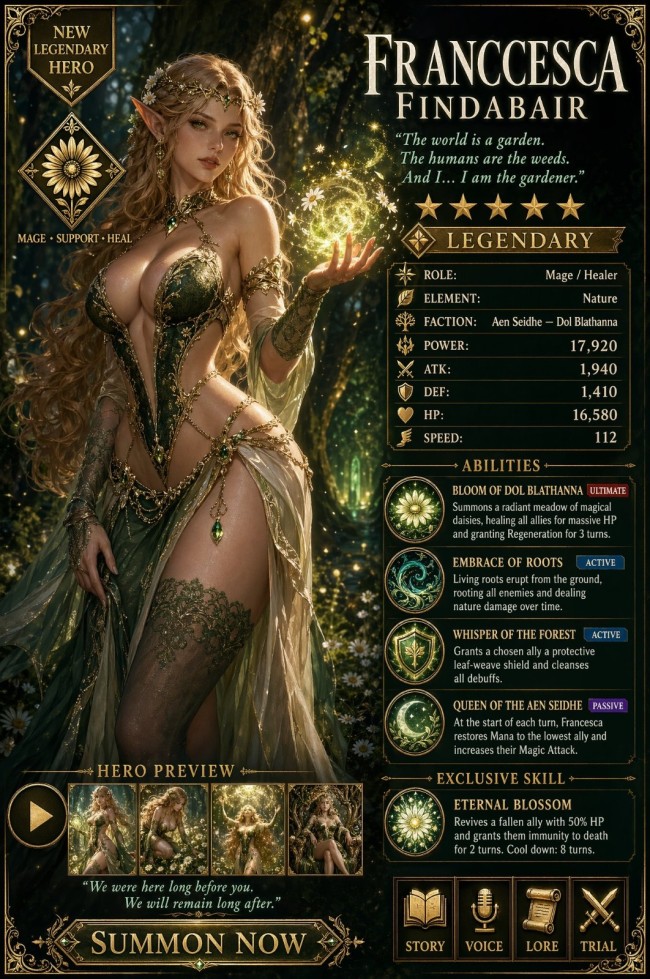 GPT新模型太顶了 叶奈法和特莉丝角色图很性感