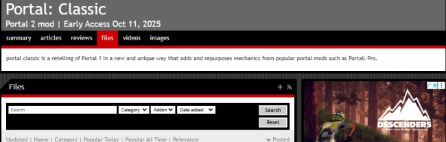 高玩打造《传送门2》复古Mod 融入新玩法重新构建