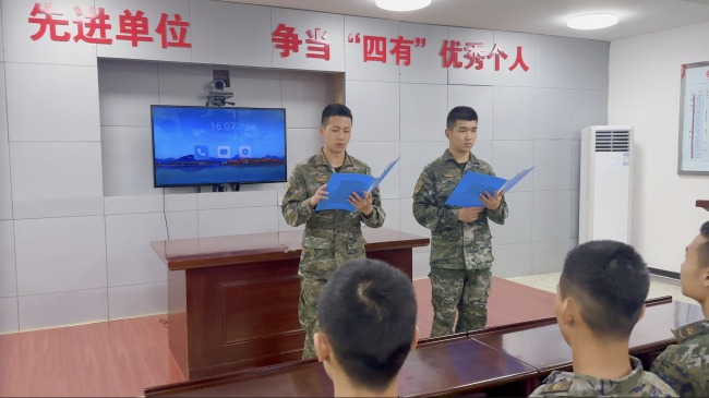 一睹军营兴趣小组各色风采