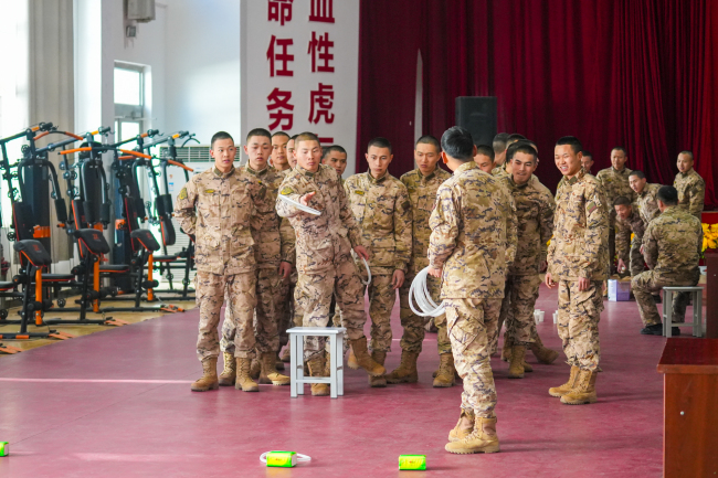 西宁支队积极组织春节期间文体活动