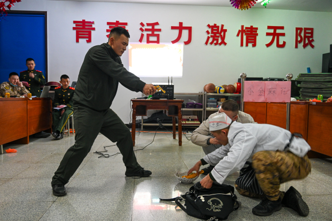 西宁支队积极组织春节期间文体活动