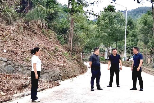 张湾区柏林镇：党建红引领全域美