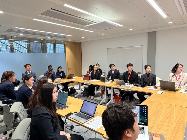 武汉工程科技学院学子在联合国舞台发出“中国青年声音”