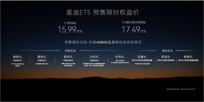 值得拥有的豪华车,新奢智电中型SUV星途ET5 15.99万元起预售