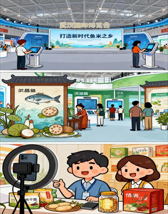 三向发力,让“鄂”味香飘万里