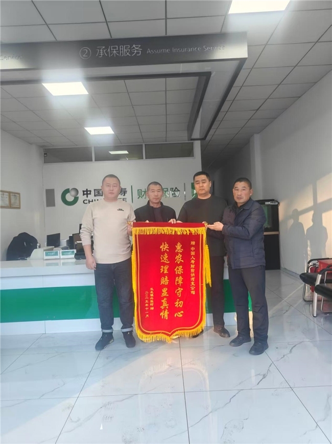 中国人寿财险高效理赔助讷河受灾农户渡难关 “空天地”一体化服务获村民致信感谢