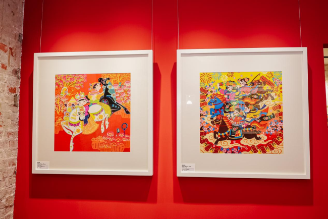 2026年“新生活・新风尚・新年画”美术创作展示活动——“平和中国年”新春系列活动在武汉开幕