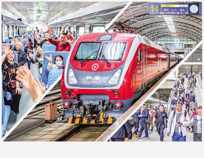 武汉环线绿皮车再开新线路  汉口-汉口首发车座无虚席