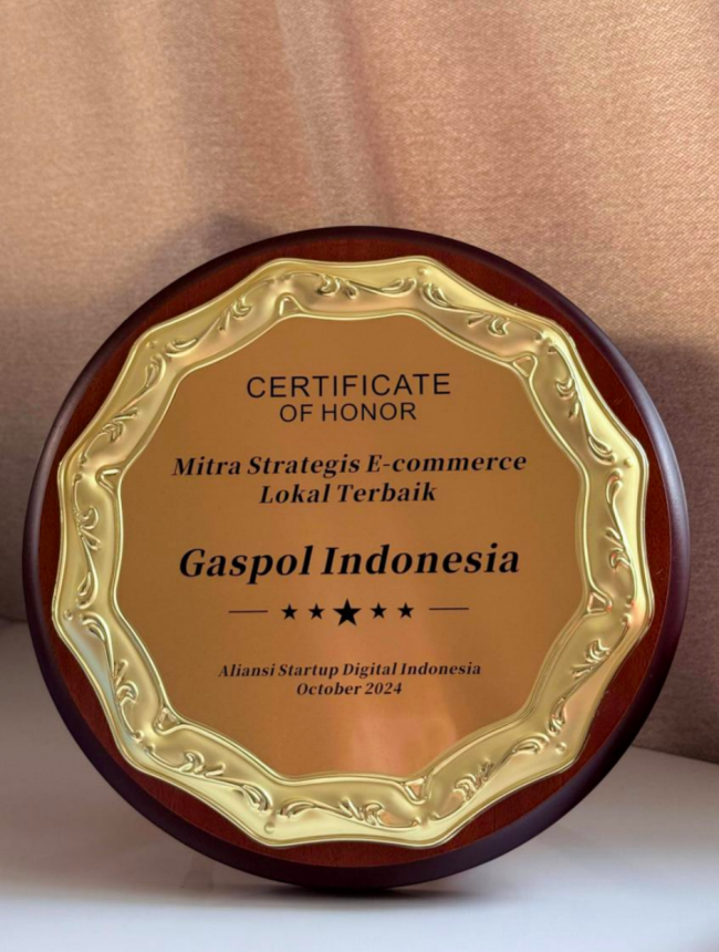 深耕数字生态：Gaspol电商荣膺印尼数字创业联盟“年度最佳战略合作伙伴”奖项
