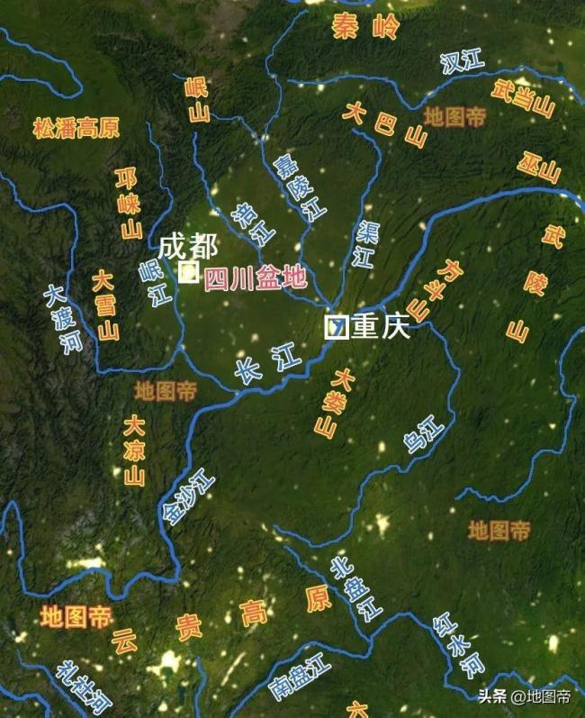 重庆都市圈面积有多大？四川广安为何前途不可限量