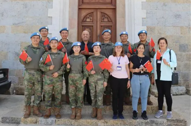 中国第22次レバノン国連平和維持部隊医療分隊 レバノン南部の国境地域で診療