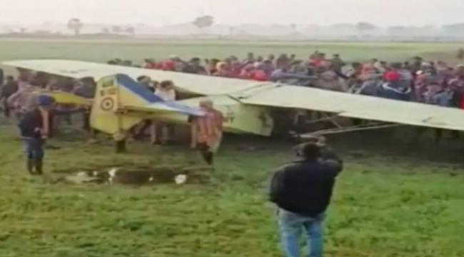 印度军机坠落村庄吓坏村民2名飞行员获救