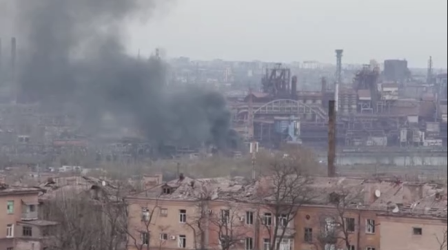 俄乌围绕亚速钢铁厂交火再起