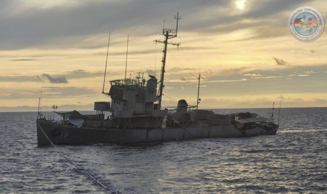 美菲演習(xí)目標(biāo)艦艇自行沉沒 意外事件未影響軍演進程