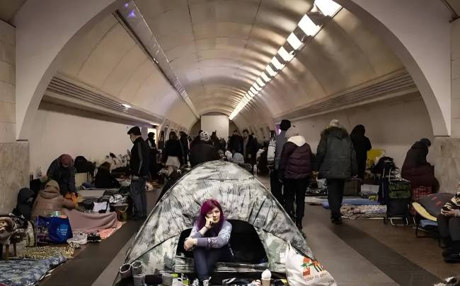 乌高官躲藏地道，俄导弹攻击地下基地 基辅地下掩体揭秘
