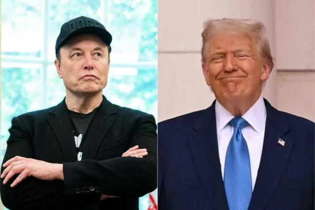特朗普回应驱逐马斯克，马斯克迅速还击 口水战再升级