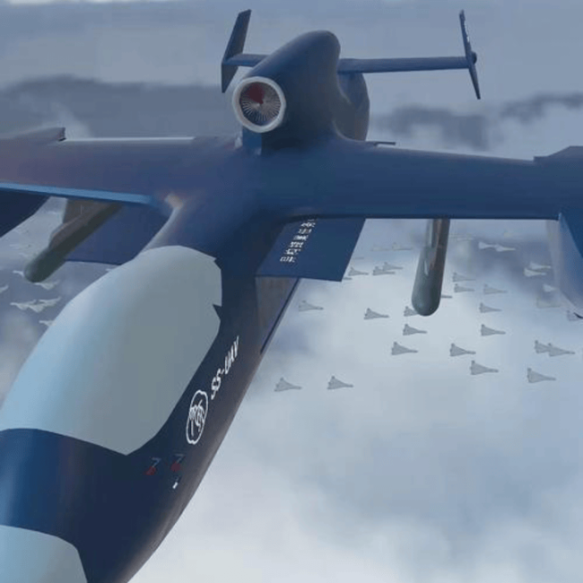 有人战斗机的装备九天无人机都能带 空中航母首飞成功