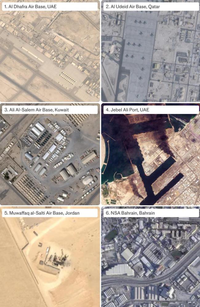 美军中东基地损失最新披露 伊朗远程打击致重大破坏