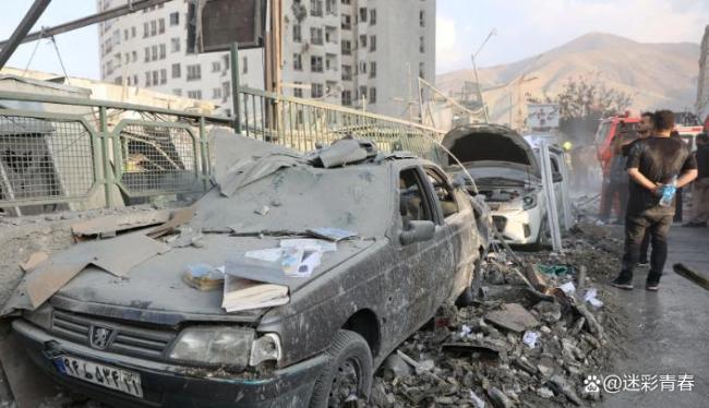 以色列遭大规模导弹袭击 现场 伊朗“火力全开”