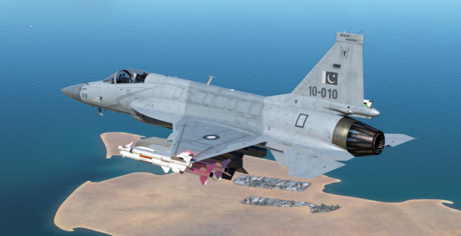 军事游戏中的中国战机“枭龙” 照片级的画质