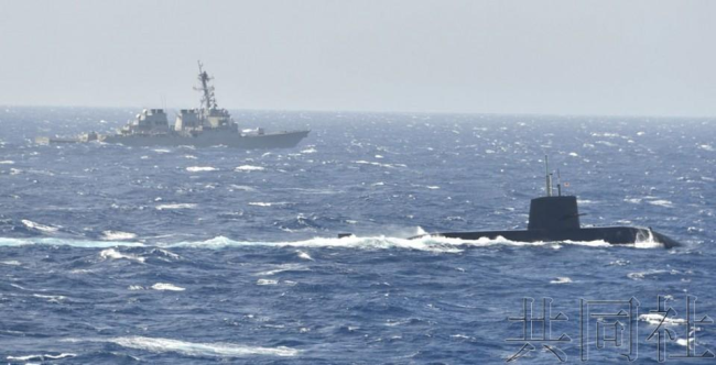牵制中国？日媒：日美在南海实施反潜联合训练