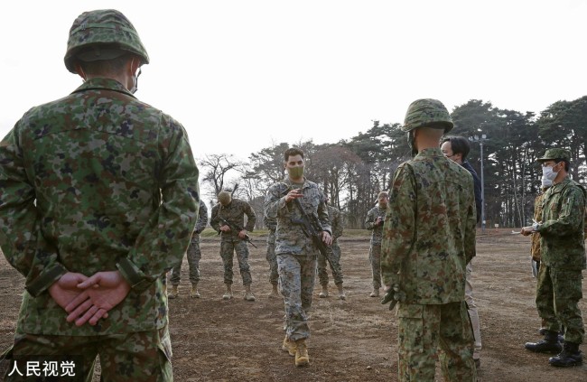 日本自卫队与美军联合训练 超4000人参与 