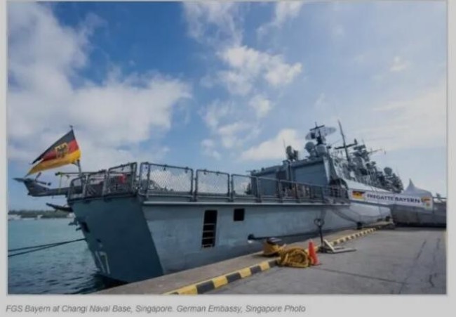 德国海军司令：下次可以去台湾海峡