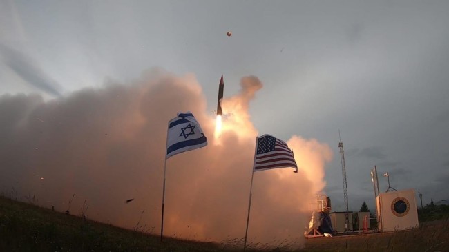 以色列成功进行“箭-3”反导系统弹道导弹拦截测试