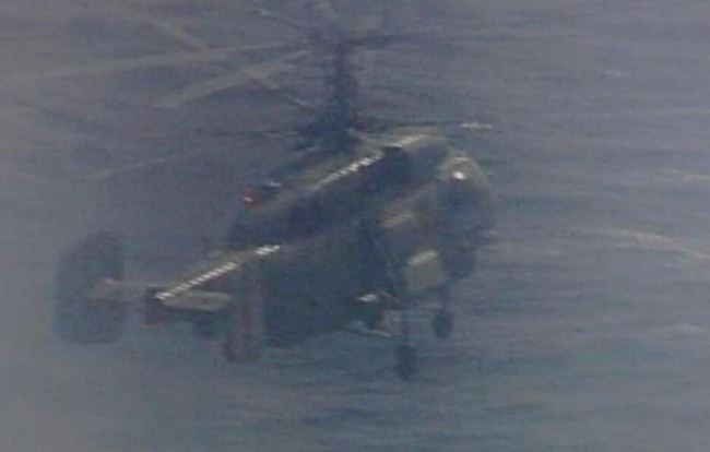 台军首次通报解放军卡-28直升机进入“西南空域”