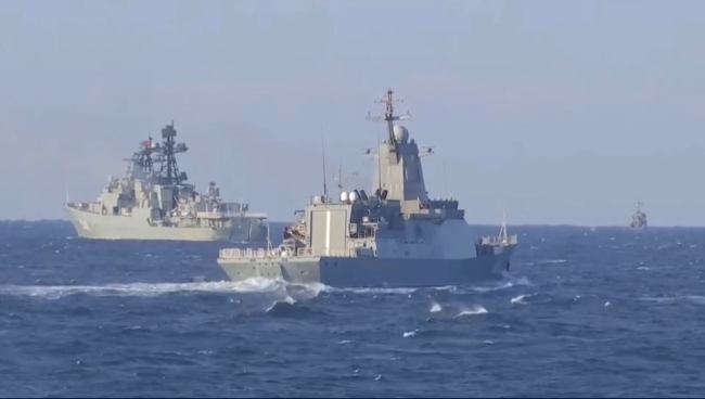 俄太平洋舰队宣布举行8天军演，现场曝光！