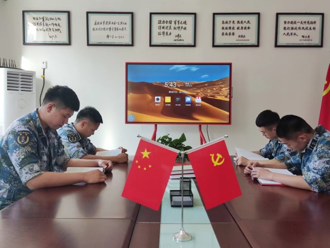 激昂青春献给党 青年官兵这样为党庆生