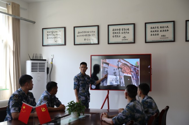 激昂青春献给党 青年官兵这样为党庆生