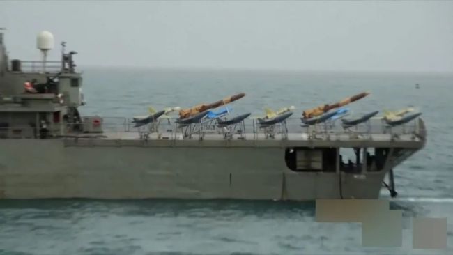 这个节骨眼上，伊朗海军宣布成立首个无人机师……