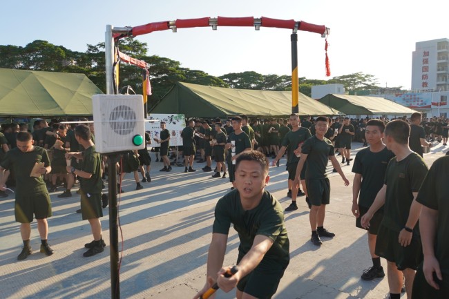 国庆军营美食游园活动！流连忘返！