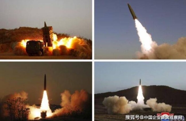 朝鲜试射数十枚导弹 出动500架战机 举行一系列军事活动反制韩美军演